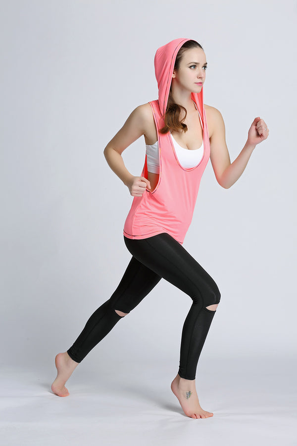 The Sara Hooded Sports Top